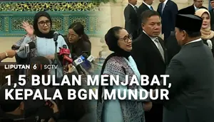 1,5 Bulan Menjabat, Kepala BGN Mundur