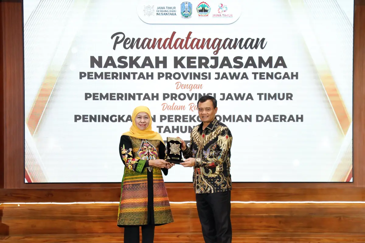 Pemprov Jateng dan Jatim Sepakat Perkuat Kerja Sama Ekonomi Regional