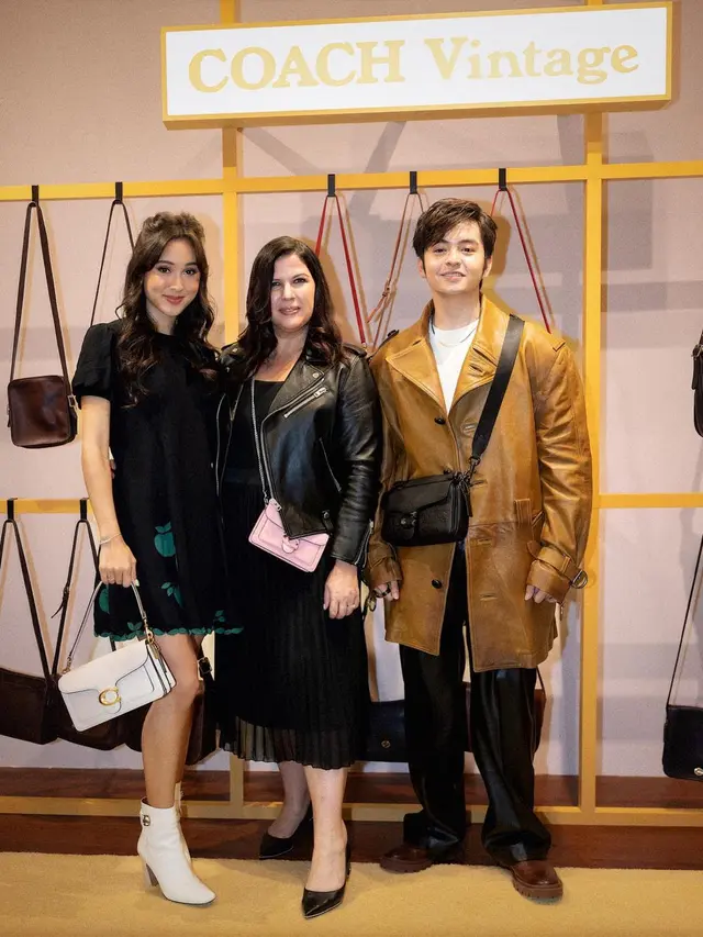 Angga Yunanda dan Yasmin Napper di acara fashion di Singapura (Foto: instagram yasminnapper)