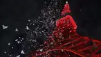 Menara Tokyo tampak dihiasi cahaya berwarna merah dalam rangka menyambut Tahun Baru Imlek di Tokyo, Jepang, pada 24 Januari 2020. Menara Tokyo dihiasi cahaya berwarna merah pada Jumat (24/1) untuk merayakan datangnya Tahun Tikus China yang jatuh pada 25 Januari 2020. (Xinhua/Du Xiaoyi)