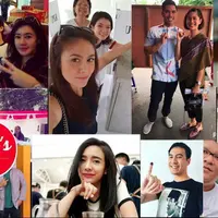 Berikut 10 selebriti Indonesia yang memberikan suara di Pilkada DKI 2017. Ini senyuman dan jari ungu mereka!