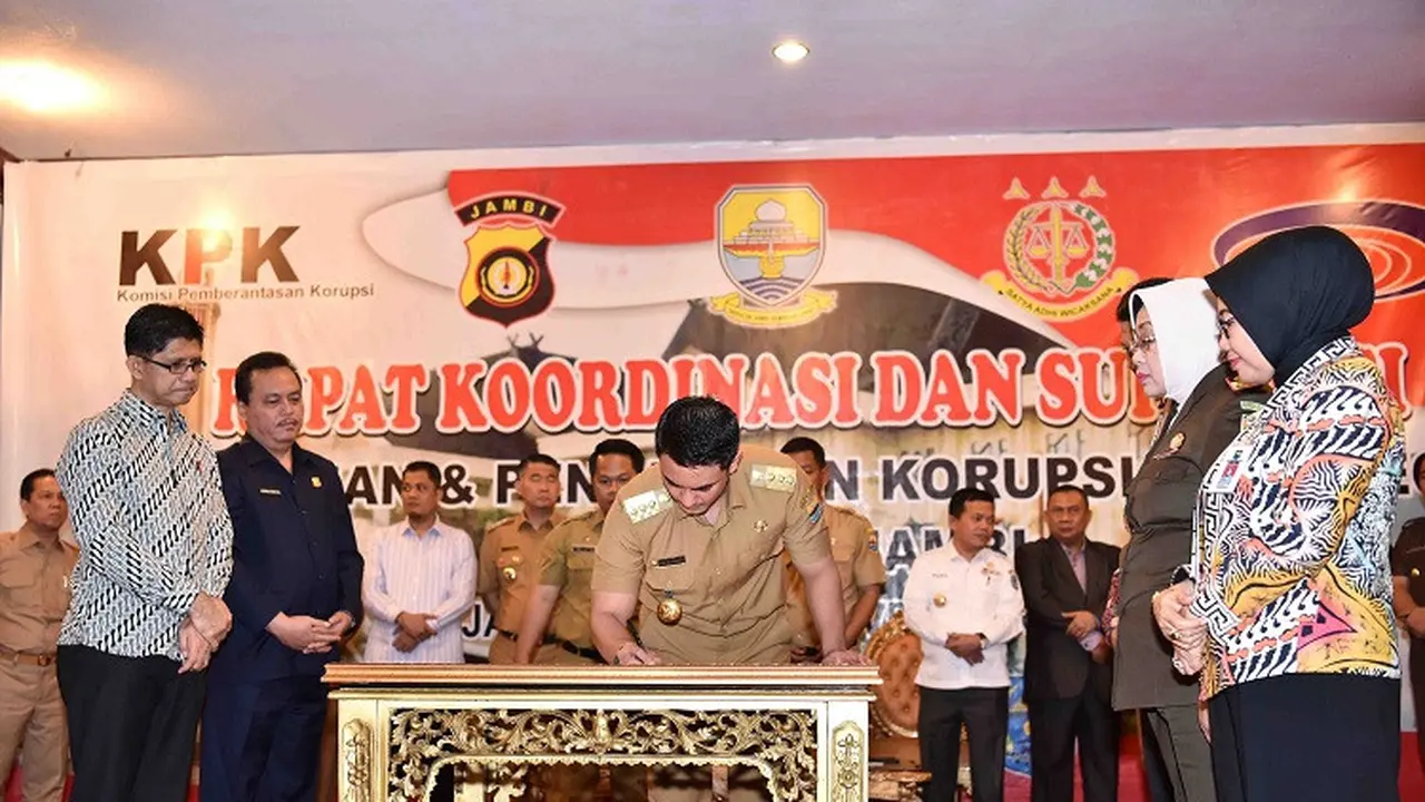 MoU KPK bersama Pemprov Jambi