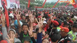 [FOTO] Usai Targetkan Menang Telak, Jokowi Curhat Kurang Tidur