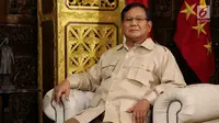 Letnan Jenderal (Purn) Prabowo Subianto Djojohadikusumo. (Liputan6.com/Johan Tallo)