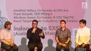Co-founder & CPO TeleCTG, Abraham Auzan menjelang Festival SXSW 2019 yang akan digelar di Amerika Serikat, di Jakarta, Selasa (26/2). Bekraf akan mengirimkan 19 pelaku industri. (Liputan6.com/Fery Pradolo)