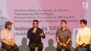 Co-founder & CPO TeleCTG, Abraham Auzan menjelang Festival SXSW 2019 yang akan digelar di Amerika Serikat, di Jakarta, Selasa (26/2). Bekraf akan mengirimkan 19 pelaku industri. (Liputan6.com/Fery Pradolo)