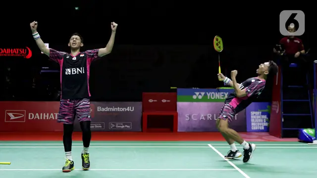 Tumbangkan Pebulu Tangkis China, Fajar/Rian Melenggang ke Final