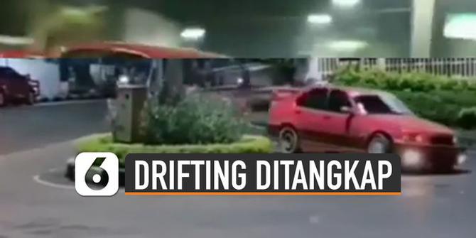 VIDEO: Viral Aksi Pengemudi Mobil Pamer Drifting di Pusat Kota Akhirnya Ditangkap