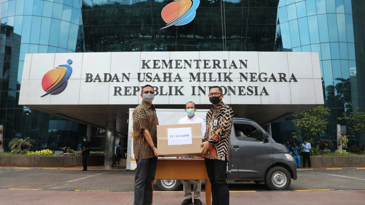 Bantu Pasien Lawan Corona, Telkom Group Serahkan 44 Ventilator kepada Yayasan BUMN