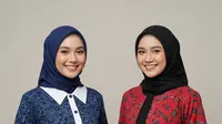 10 Model Busana Muslim Batik Kombinasi Polos yang Elegan dan Modern