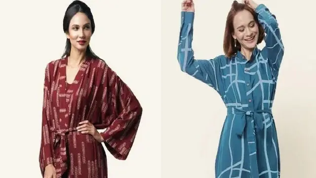Batik Jubah Santai.