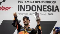 Potret Miguel Oliveira Juara MotoGP Mandalika/dok. @88migueloliveira