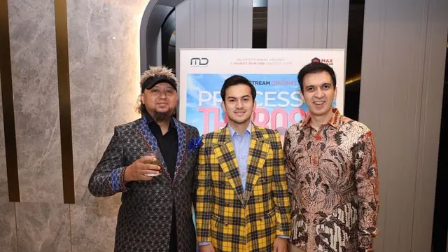 Rizky Nazar, Anggy Umbara, dan Manoj Punjabi. (Foto: Dok. Instagram @manojpunjabimd)