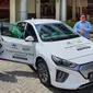 Hyundai dan Grab Sediakan Mobil Listrik Ioniq Untuk Transportasi Tenaga Kesehatan (Ist)