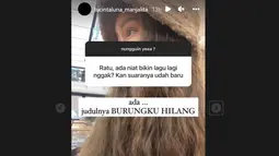 Kini, pemilik nama asli Muhammad Fattah itu memperlihatkan kedua matanya. (Foto: Instagram/ lucintaluna_manjalita)