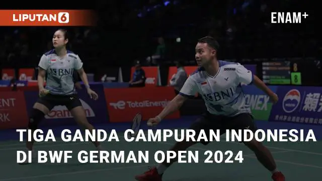 PBSI mengutus 3 pasangan ganda campuran untuk bermain wakili Indonesia di Jerman. Terdapat Rinov / Pitha, Dejan / Gloria, dan Rehan / Lisa