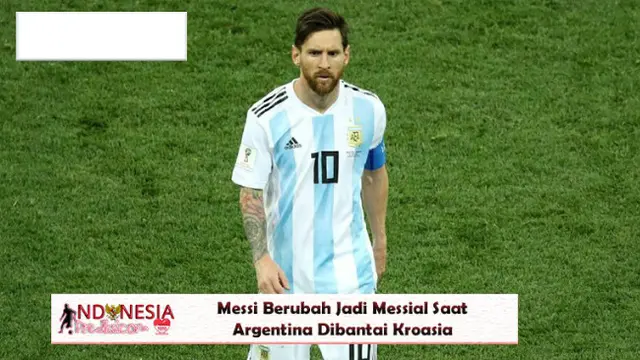 Lionel Messi hanya dianggap jago di Barcelona saja, tetapi tak bisa apa-apa jika bermain untuk Argentina.