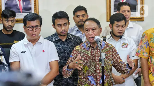 Expo PSSI Hentikan Liga 2, Perwakilan Klub Temui Menpora Zainudin Amali