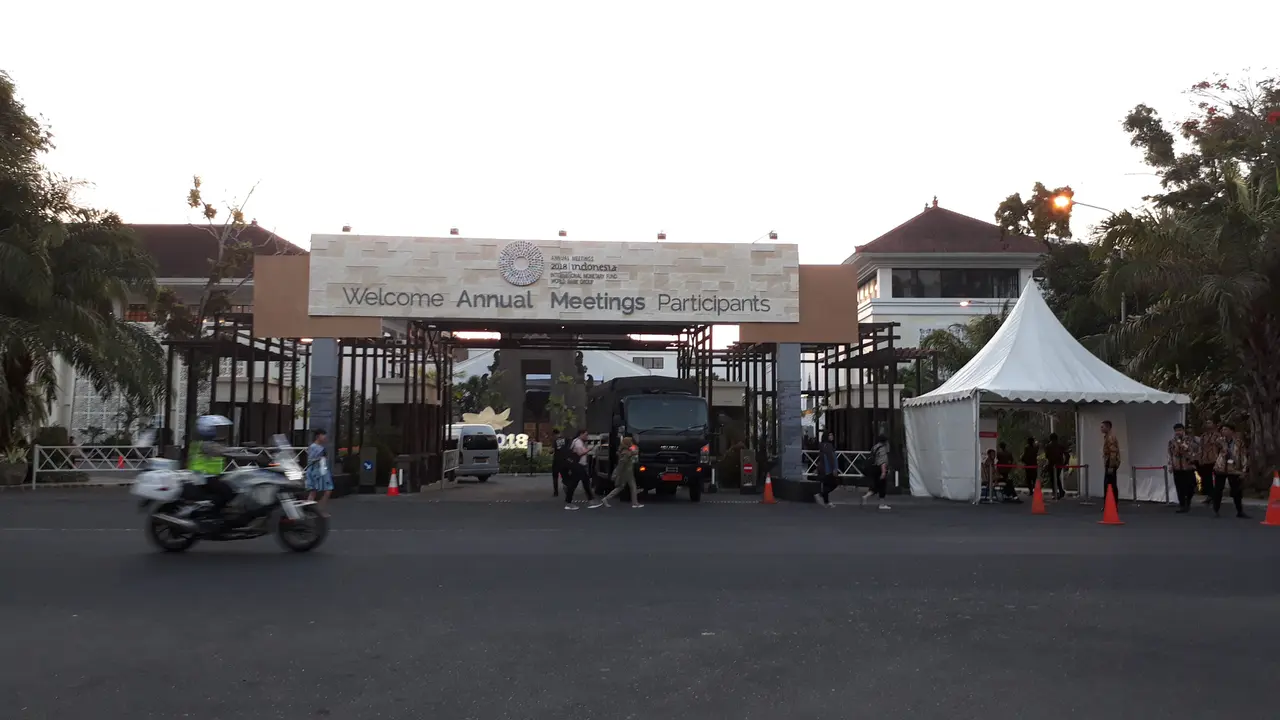 Ucapan Selamat Datang Pertemuan IMF-World Bank Group 2018 di Bali