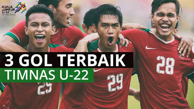 Berita video mengenai 3 gol terbaik yang dibuat oleh Timnas Indonesia U-22 pada perhelatan SEA Games 2017.