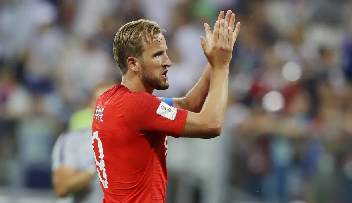 5. Harry Kane (Inggris) - 2 Gol. (AP/Alastair Grant)