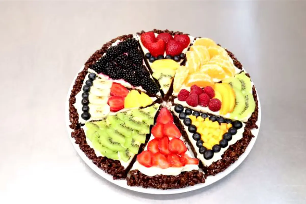 Resep Pizza Buah, Cuma 5 Menit, Gak Pakai Dipanggang!