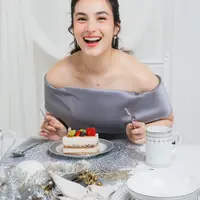 Chelsea Islan Mendesain Perangkat Makan untuk Hadiah Natal dan Tahun Baru. dok. ZEN Tableware