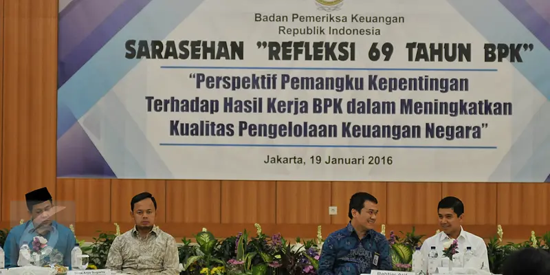 20160119-Sejumlah Tokoh Jadi Narasumber di Sarahsehan Refleksi 69 Tahun BPK RI-Jakarta