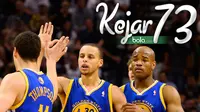 Golden State Warriors: Kejar 73 (Bola.com/Samsul Hadi)