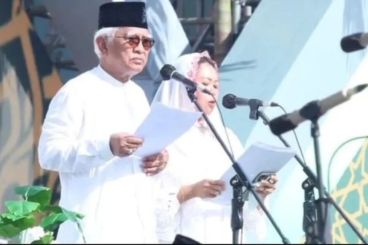 Pembacaan rekomendasi Muktamar Internasional Fiqih Peradaban I. (Foto: NU Online)
