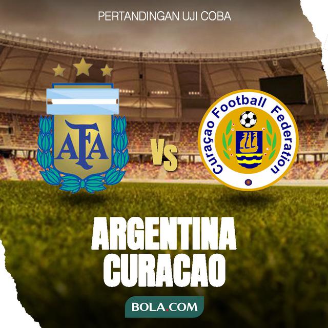 Laga uji coba - Argentina Vs Cuaraco