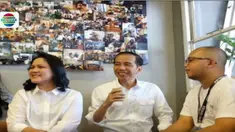Di sela-sela kegiatannya, Presiden Jokowi sempatkan singgahi warung kopi di kawasan Cipete.