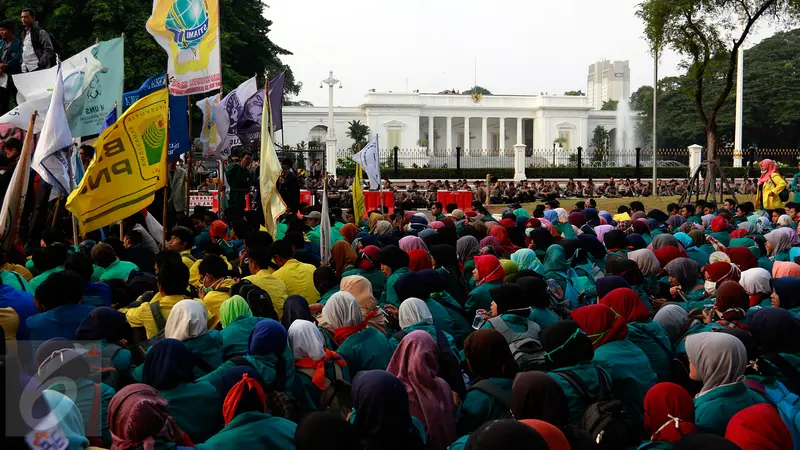 20151028-Aksi Mahasiswa di Istana Negara-Jakarta