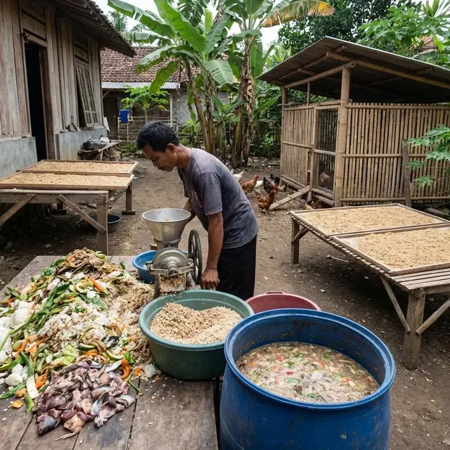 Alternatif Pakan Ternak Ayam Protein Tinggi Tidak Perlu Beli