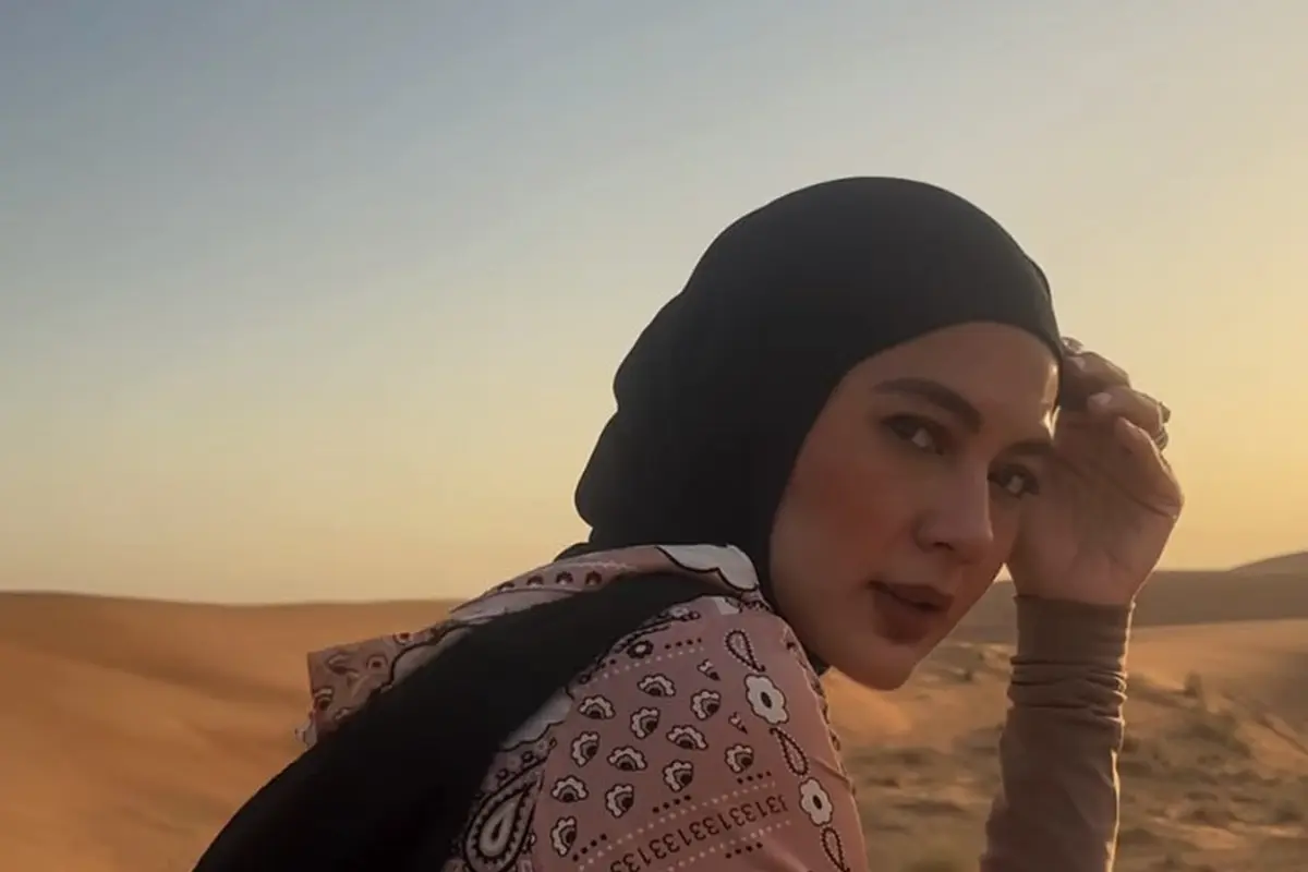 Paula Verhoeven Liburan di Dubai tanpa Baim Wong. [@paula_verhoeven]
