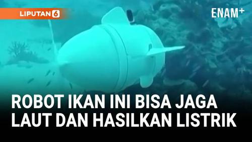 Teknologi Robot Ikan Bantu Jaga Laut