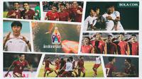 Kolase - Timnas Indonesia U-19 sejak jaman Evan Dimas dkk Sampai Sekarang (Bola.com/Adreanus Titus)