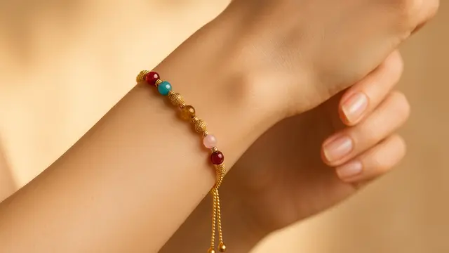 Gelang Rantai Serut Adjustable