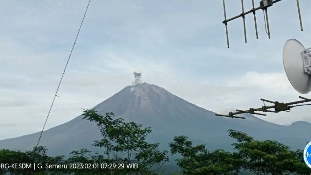 Gunung Semeru Kembali Erupsi (Istimewa)
