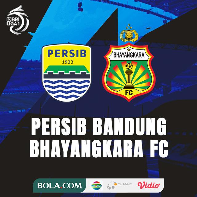 BRI Liga 1 - Persib Bandung Vs Bhayangkara FC