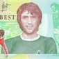 Uang kertas edis George Best (BBC)