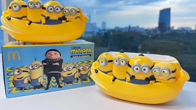 Sambut Film Minions 2 The Rise of Gru, Begini Cara Mendapatkan Tray Menggemaskan yang Viral di Media Sosial