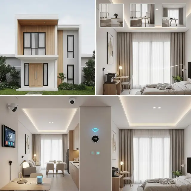 Rumah Sederhana Tapi Mewah dengan Konsep Smart Home