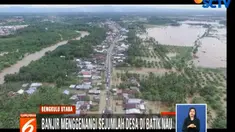Akibatnya tanaman padi yang sudah berumur tiga bulan rusak parah dan terancam gagal panen.