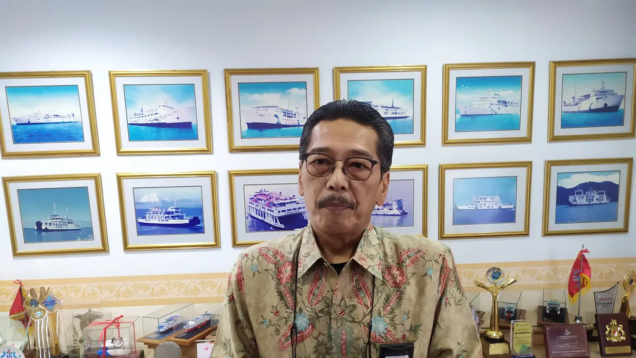 Direktur Utama PT Dharma Lautan Utama (DLU) Erwin H Poedjono