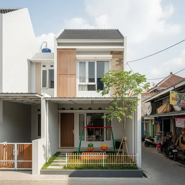 9 Desain Rumah Minimalis Ramah Anak di Gang Sempit, Ciptakan Hunian Aman