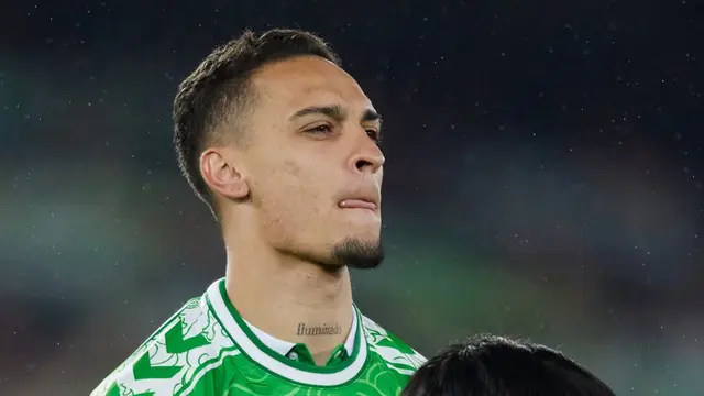 Antony di Real Betis. (c) Real Betis Official