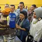 Kunjungan Ani Yudhoyono di pabrik Chocodot Garut, November 2018 lalu, masih membekas buat sebagian besar warga Garut (Liputan6.com/Jayadi Supriadin)