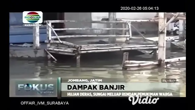 Banjir yang terjadi di Jakarta berdampak terhadap kereta api perjalanan jarak jauh di wilayah PT. KAI Daop 8 Surabaya, hingga  Selasa pagi (26/02) terdapat tiga perjalanan kereta api jarak jauh yang mengalami keterlambatan.