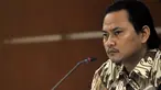 Direktur PT Rifuel dan anak mantan Menteri Syarief Hasan, Riefan Avrian, menjalankan sidang lanjutan di Pengadilan Tipikor, Jakarta, Kamis (30/10/2014). (Liputan6.com/Miftahul Hayat)